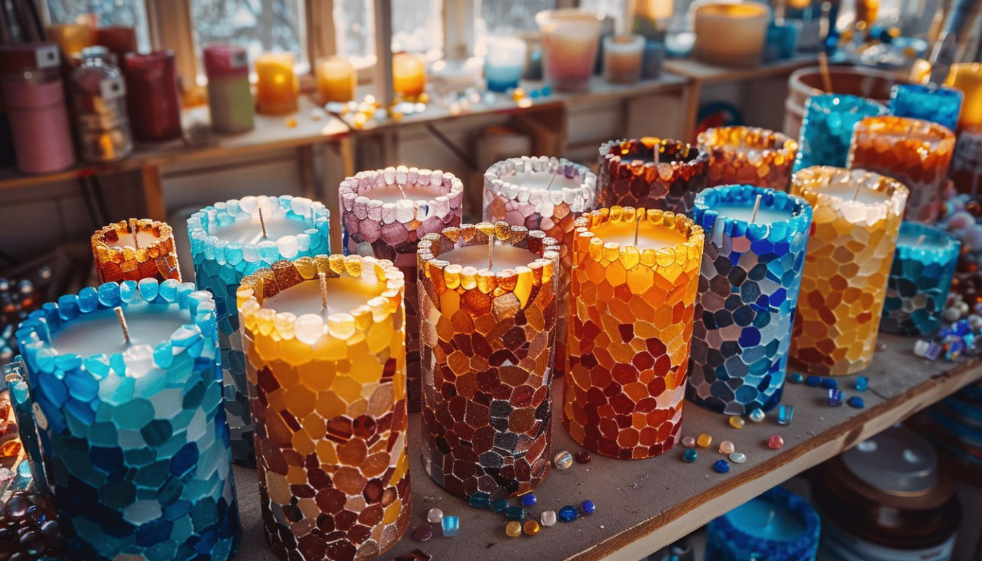 Comment créer des bougies uniques avec des perles de cire