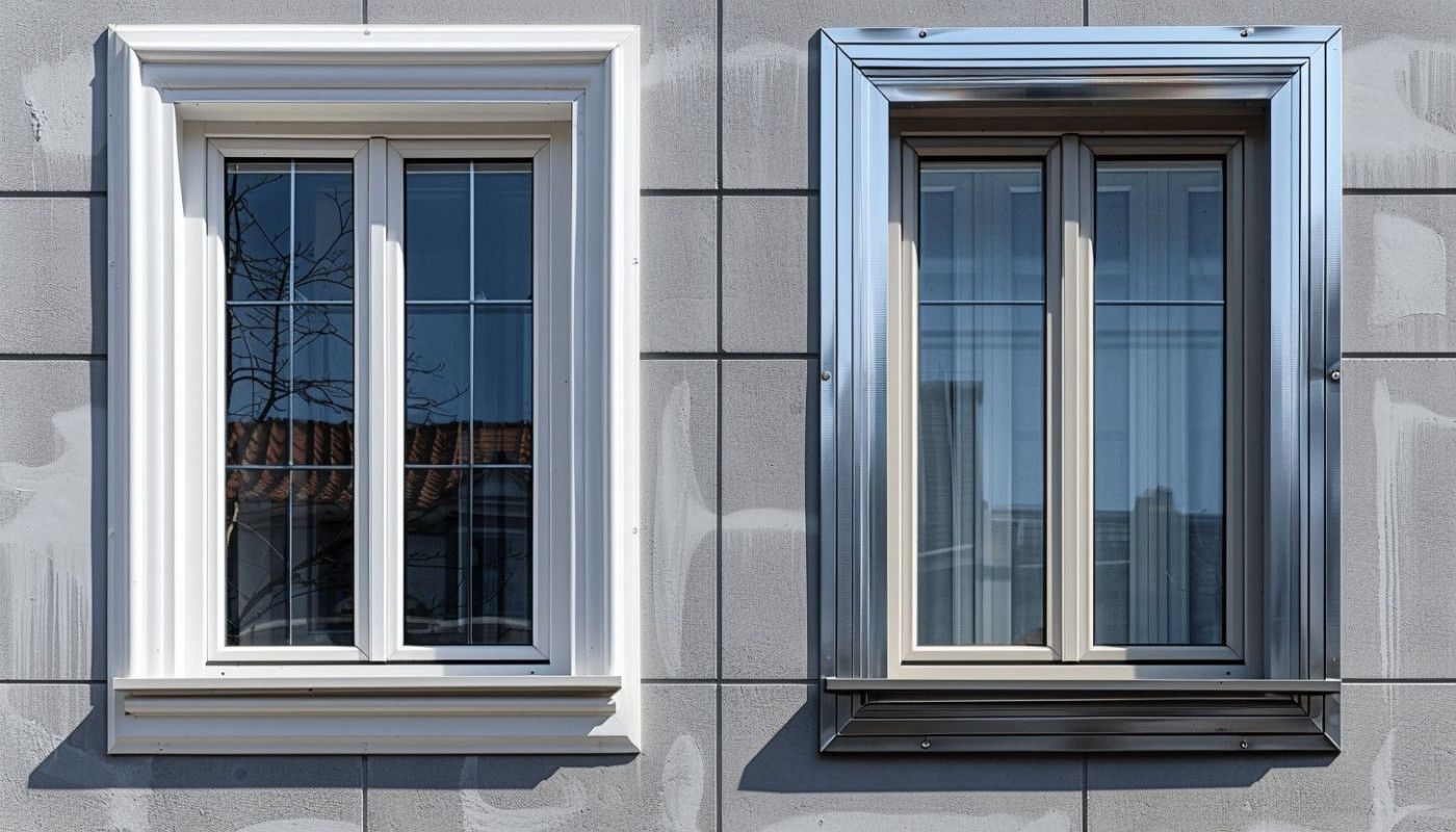 Comparaison des bénéfices entre fenêtres en PVC et en aluminium