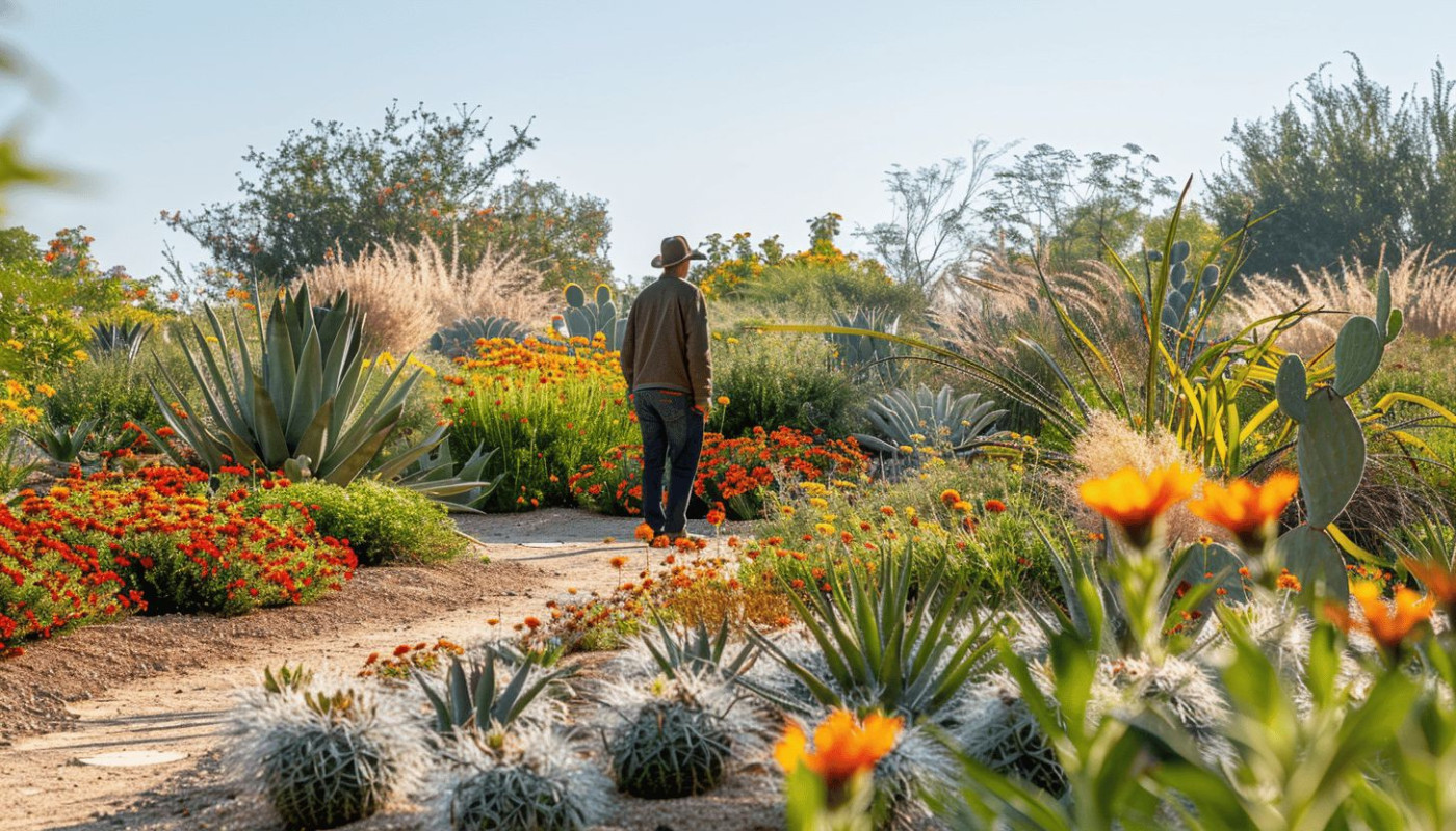 Économiser l'eau au jardin techniques de xéropaysagisme pour un espace durable et esthétique