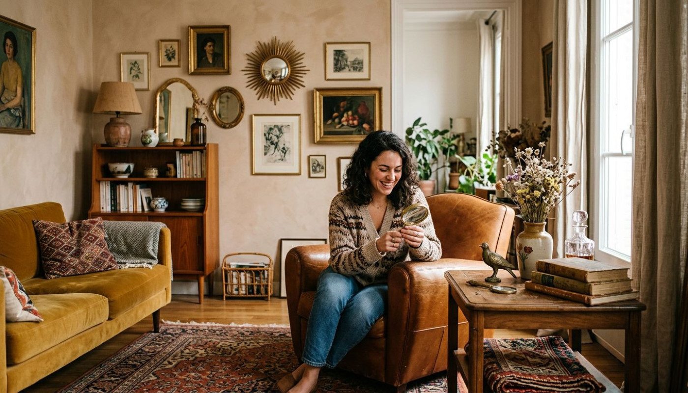 Objets chinés : la touche inattendue pour personnaliser son salon