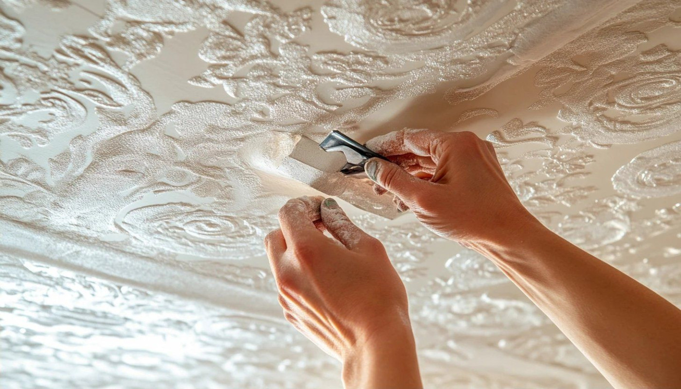 Techniques pour appliquer du papier peint au plafond avec succès