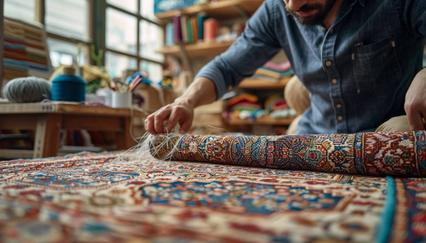 Techniques traditionnelles dans la restauration de tapis anciens