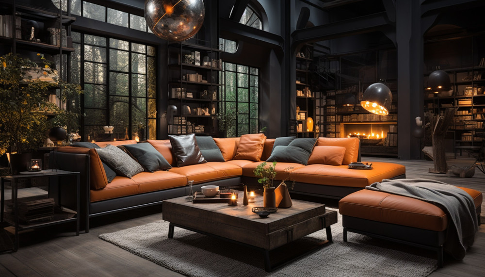 Autre - Tendance déco industrielle salon 2022 : idées pratiques