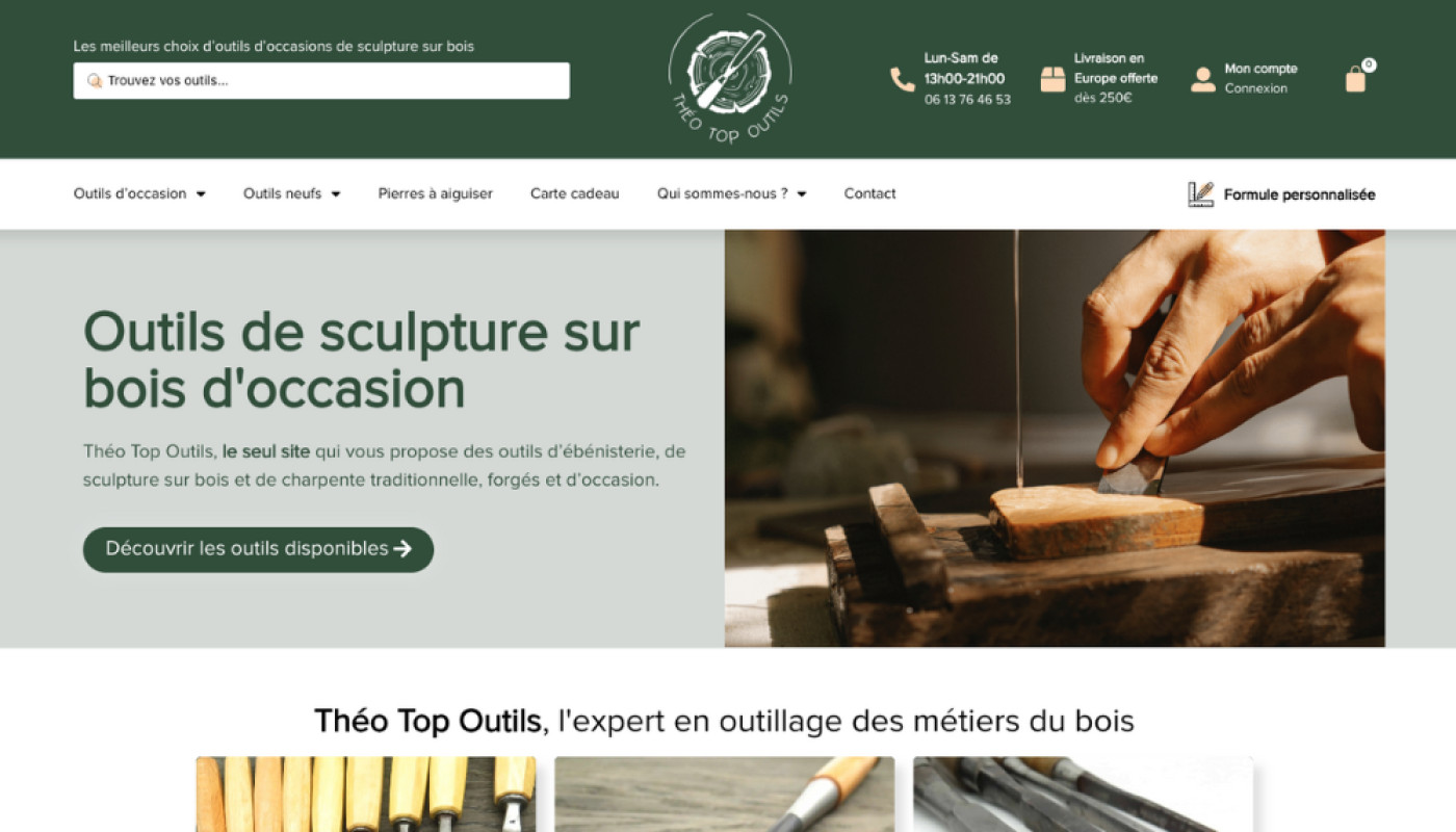 Theo Top Outils : un site de référence pour s’équiper en ciseaux à bois durables